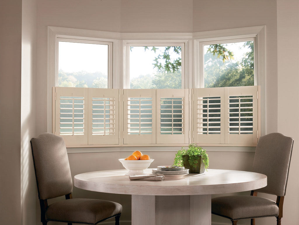 Cafe Bay Window Shutters Jacksonville Blinds Jacksonville Shutters Jacksonville Window Treatments